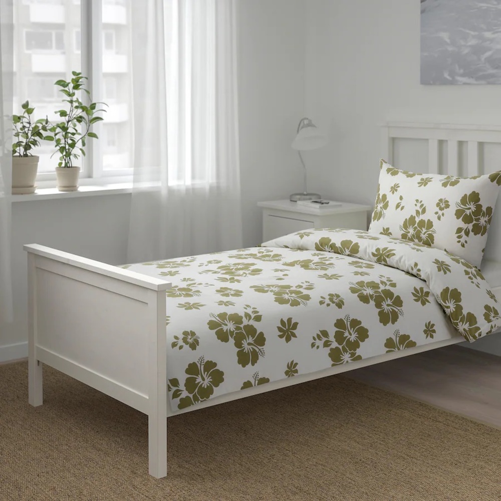 IKEA Duvet cover and pillowcase(s), Floral Twin - Picture 3 of 5